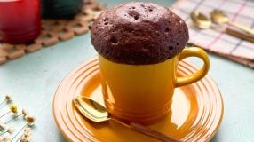 Bolo de caneca com Whey