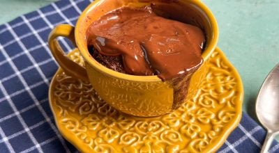 Bolo de caneca fit