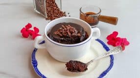 Bolo de caneca sem leite