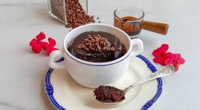 Bolo de caneca sem leite