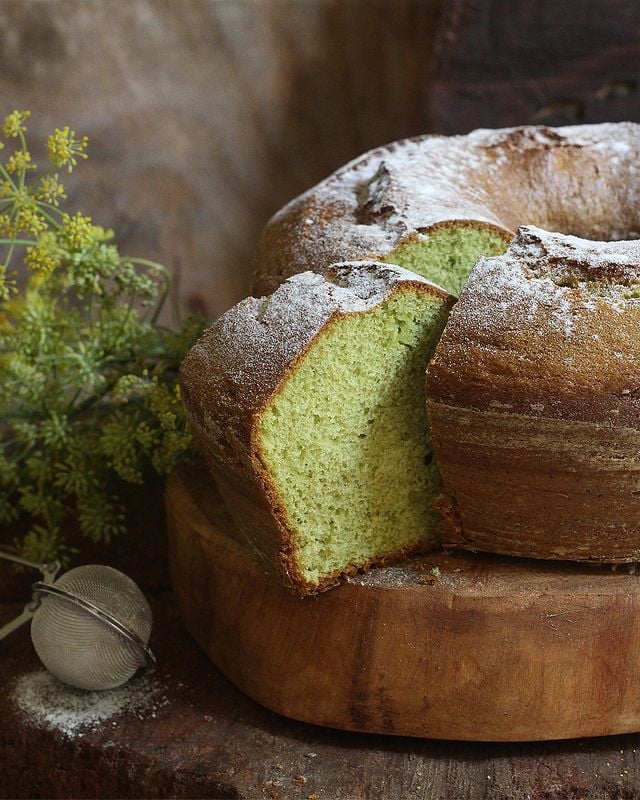 Bolo de capim cidreira