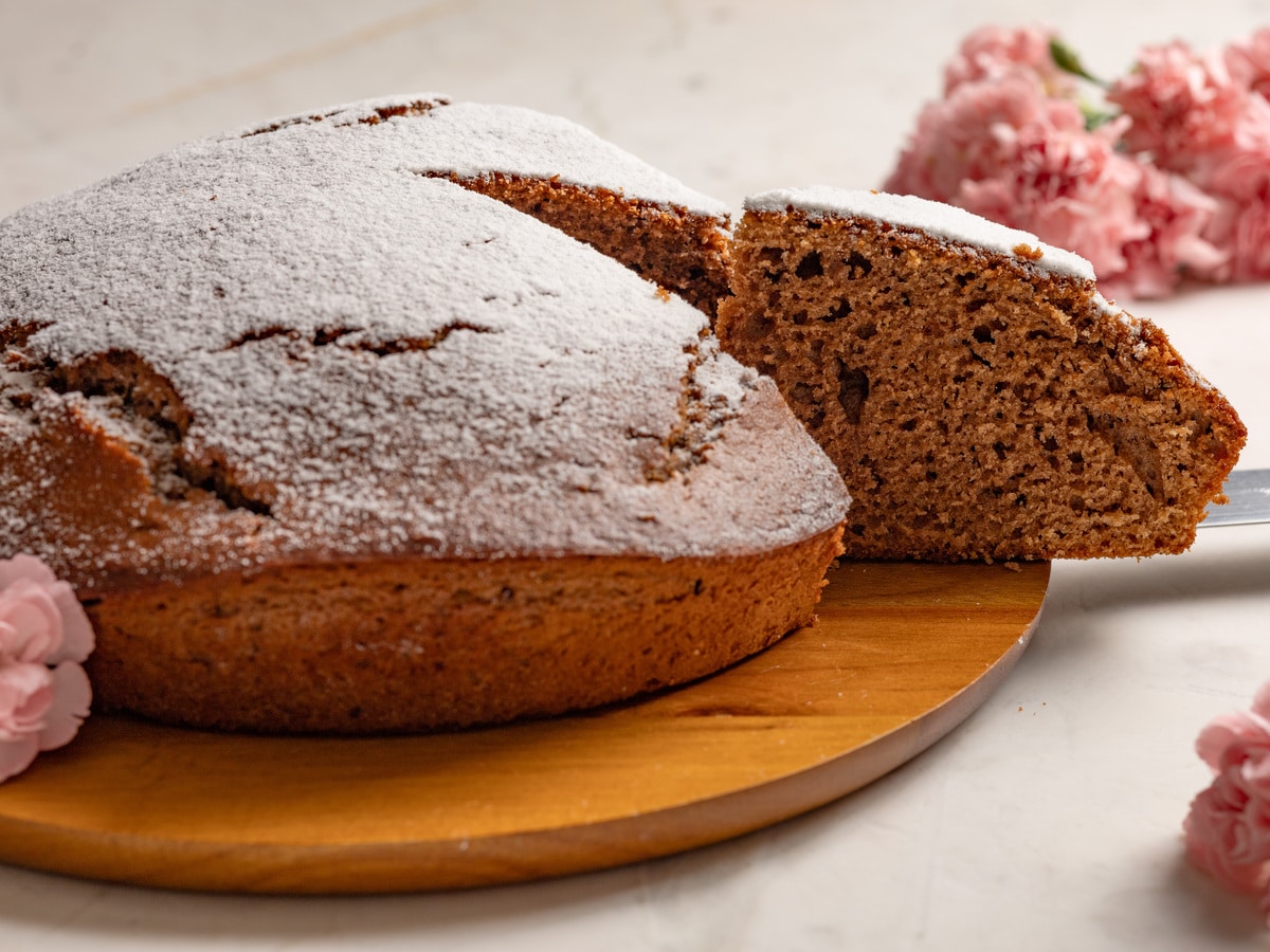 Bolo de capuccino simples
