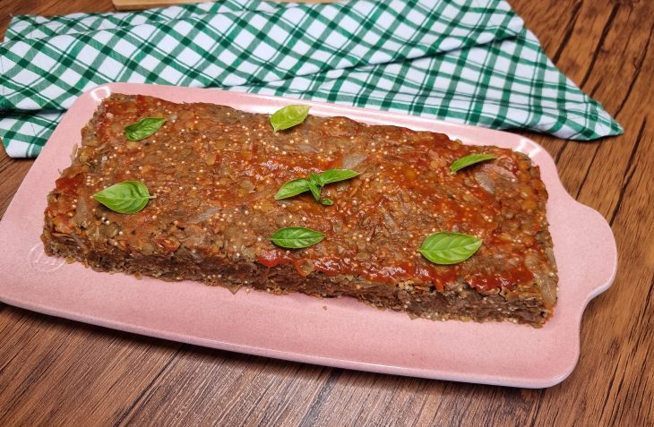 Bolo de carne vegano