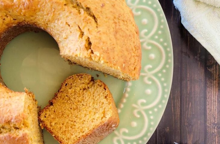 Bolo de casca de manga