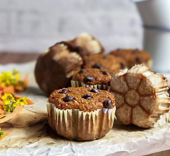 Bolo de cenoura com farinha de amendoim