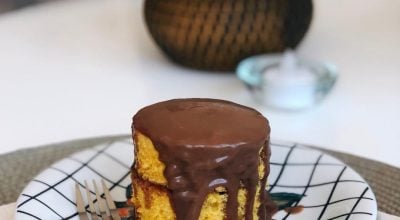 Bolo de cenoura com farinha láctea