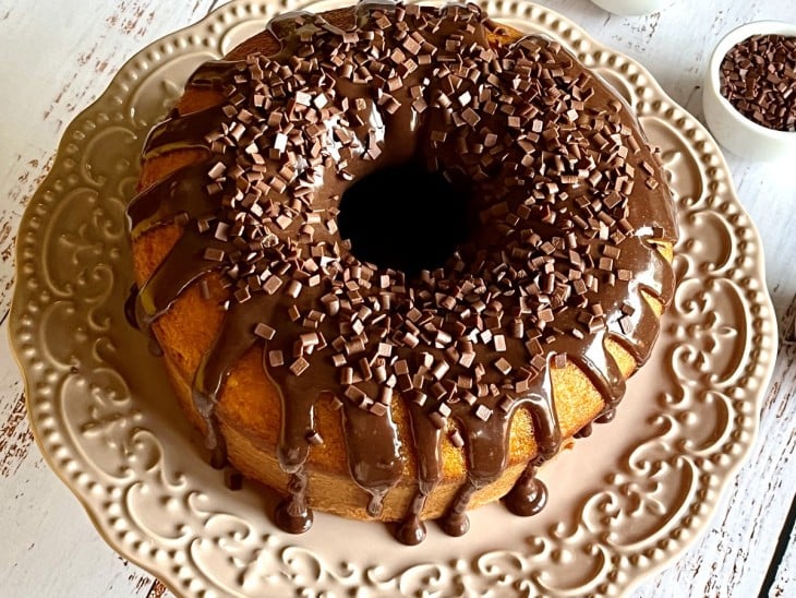 Bolo de Cenoura fofinho de Liquidificador - XtudoReceitas, Receita