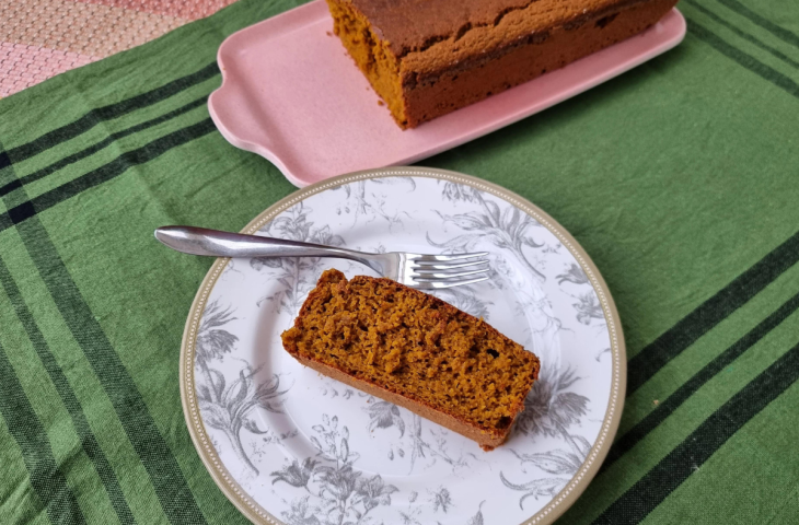 Bolo de cenoura fit