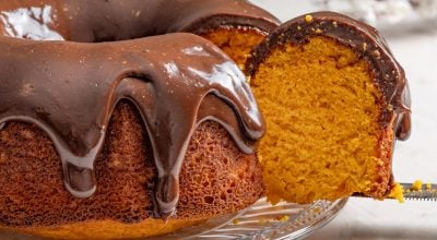 Bolo de cenoura fofinho simples