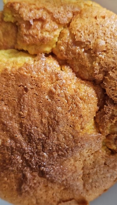 Bolo de cenoura na airfryer - Foto de usuário