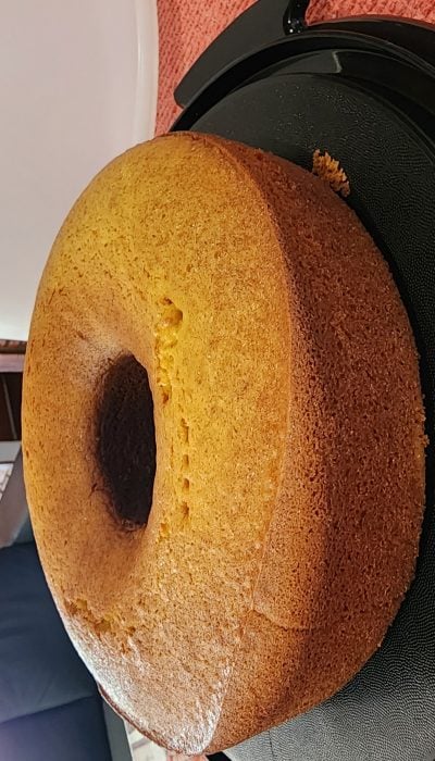 Bolo de cenoura rápido - Foto de usuário