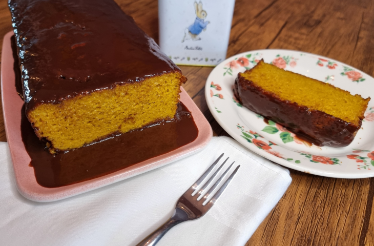 Bolo de cenoura sem glúten