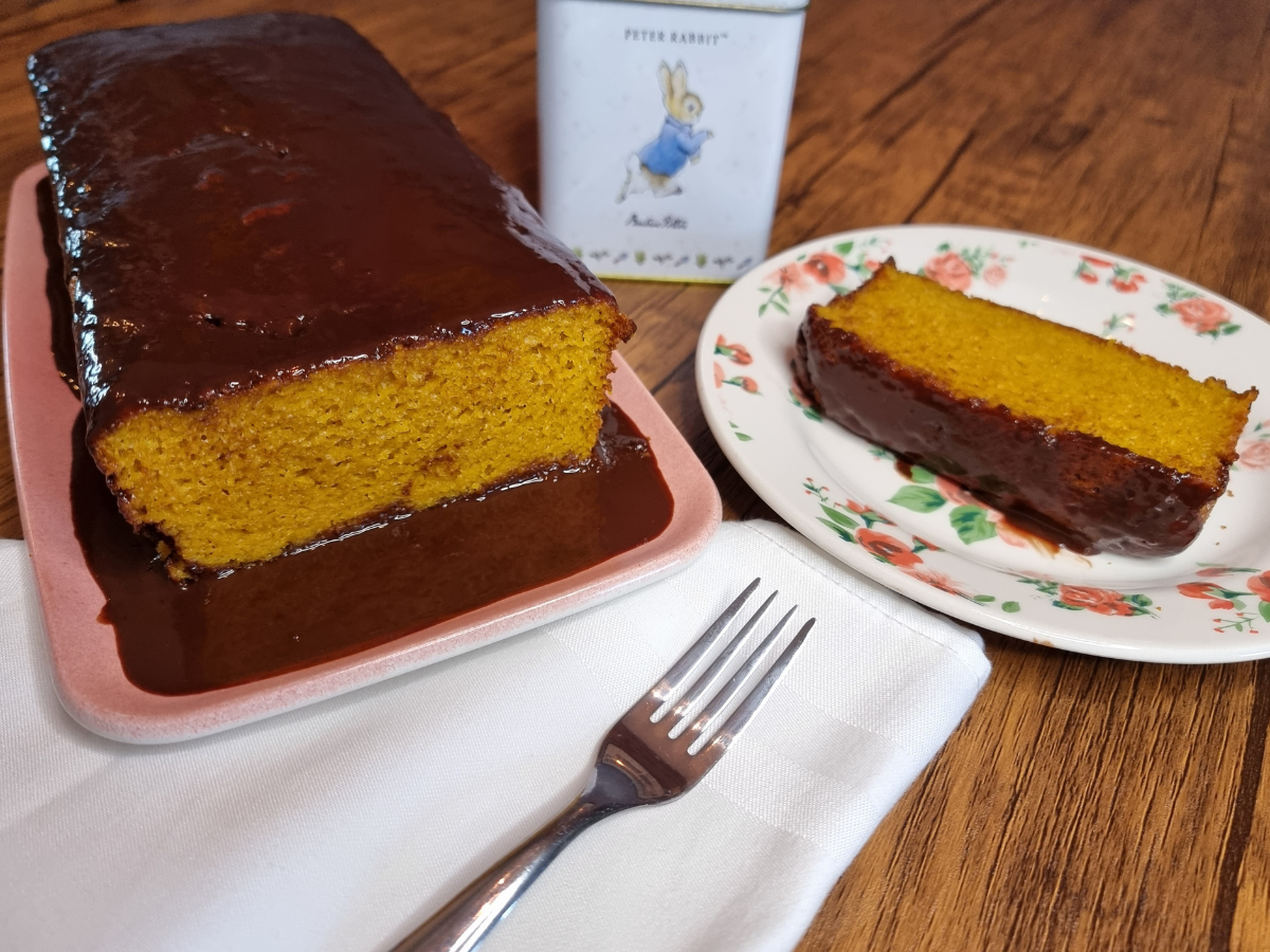 Bolo de cenoura sem glúten