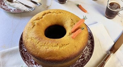 Bolo de cenoura simples e fácil