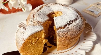 Bolo de cenoura simples na airfryer