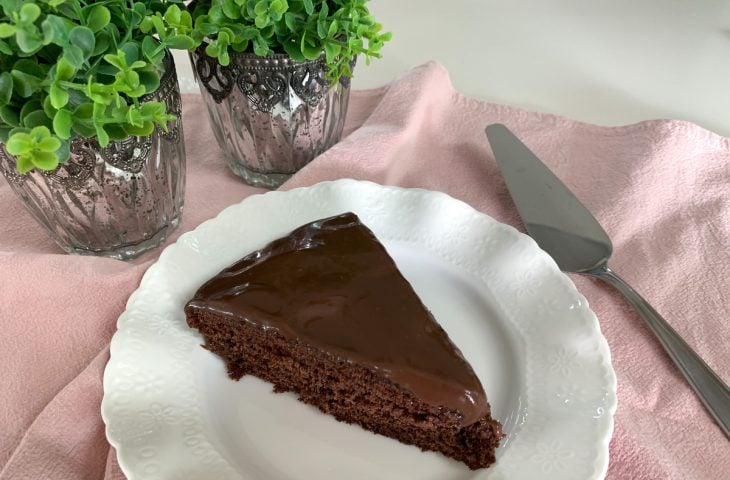 Bolo de chocolate de frigideira