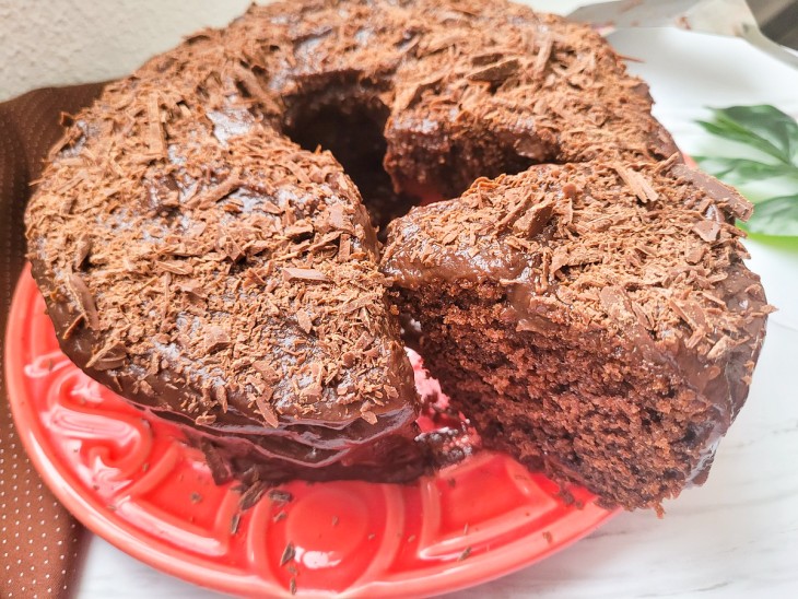 Bolo de chocolate fácil e rápido