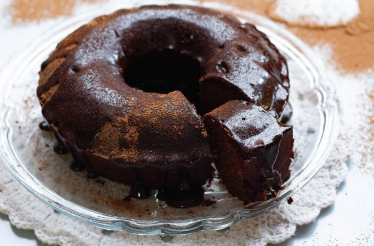 Bolo de chocolate fit