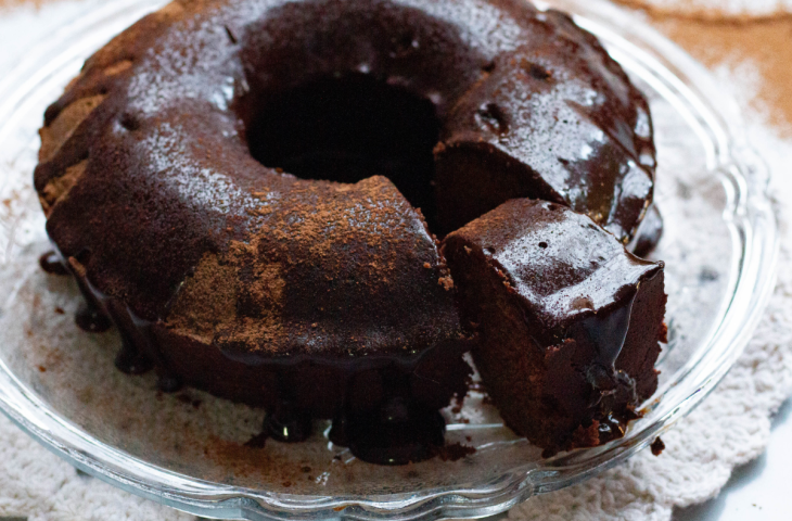 Bolo de chocolate fit