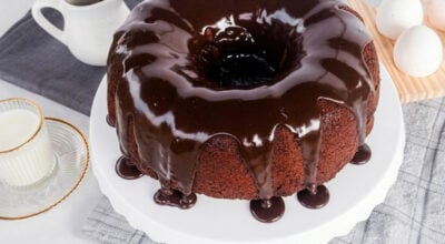 Bolo de chocolate fofinho de liquidificador