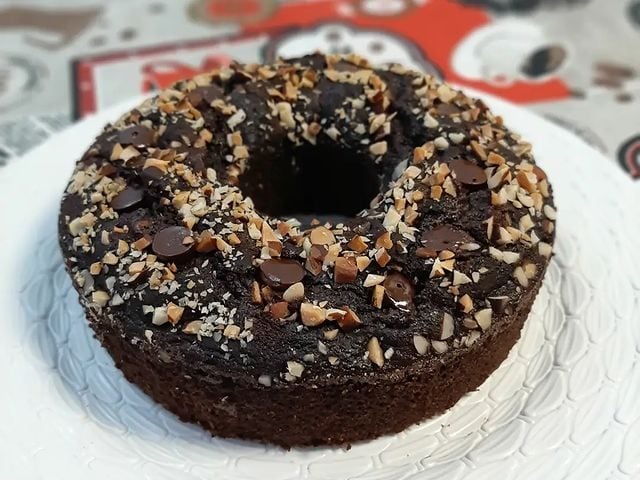 Bolo de chocolate integral