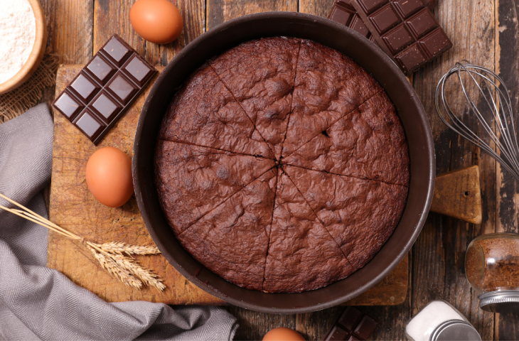 Bolo de chocolate low carb