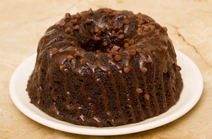 Bolo de chocolate na airfryer