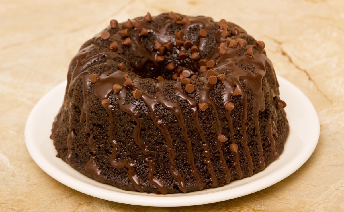 Bolo de chocolate na airfryer