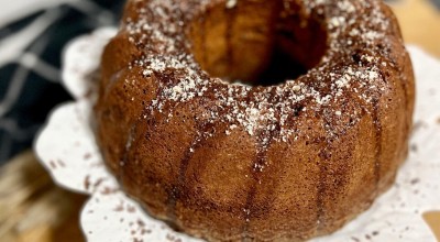 Bolo de chocolate saudável