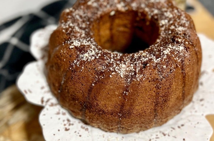 Bolo de chocolate saudável