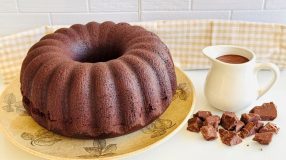 Bolo de chocolate sem leite