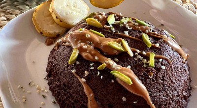 Bolo de chocolate zero açúcar sem glúten