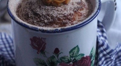 Bolo de churros de caneca