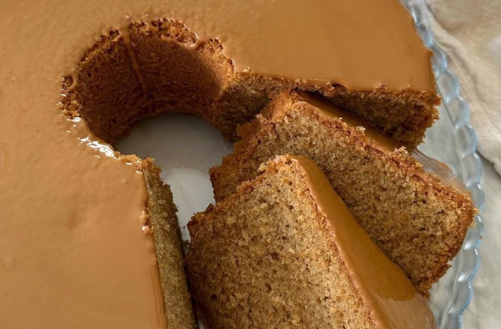 Bolo de churros sem glúten