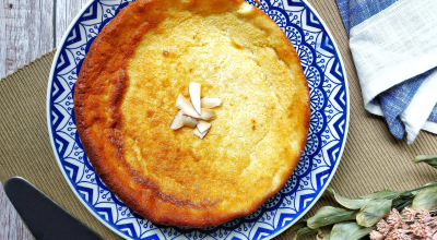 Bolo de coco cremoso