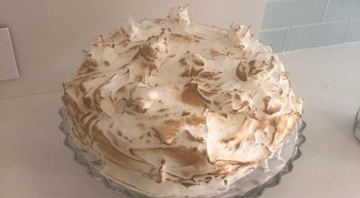 Bolo de coco e chocolate sem glúten