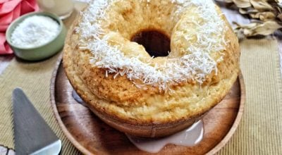 Bolo de coco fácil e rápido