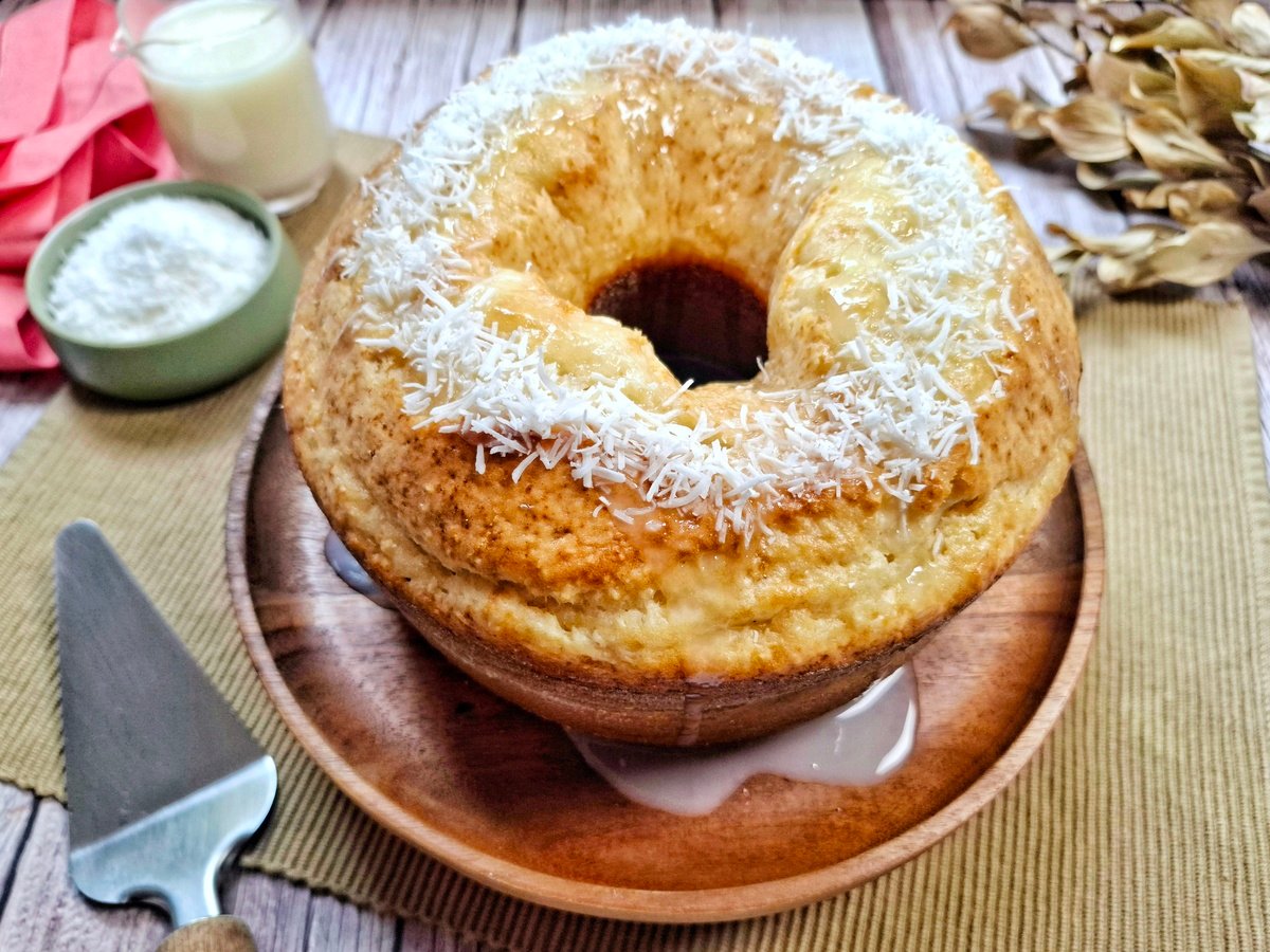 Bolo de coco fácil e rápido
