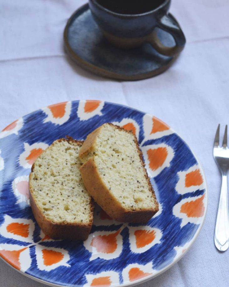 Bolo de Earl Grey com iogurte