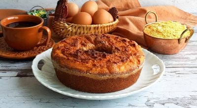 Bolo de farinha de milho