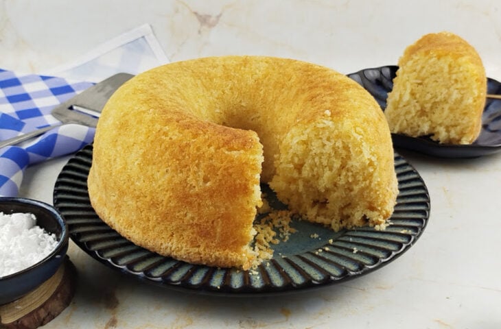 Bolo de fécula de mandioca