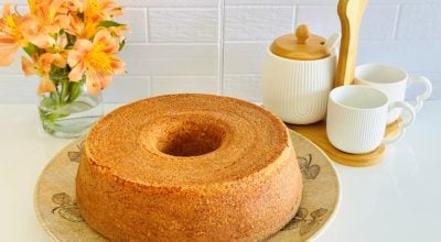 Bolo de flocão fofinho