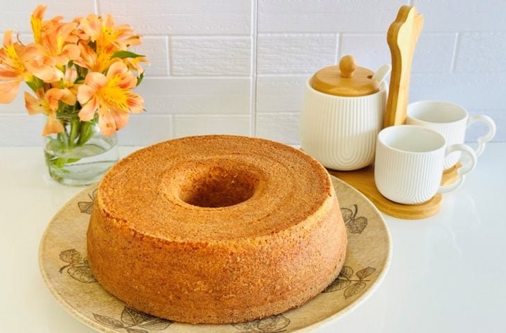 Bolo de flocão fofinho
