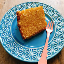 Bolo de flocão simples