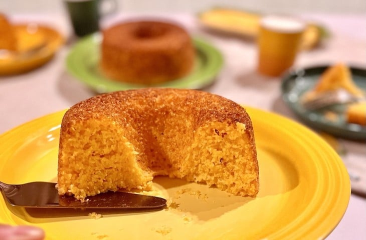 Bolo de flocão zero açúcar