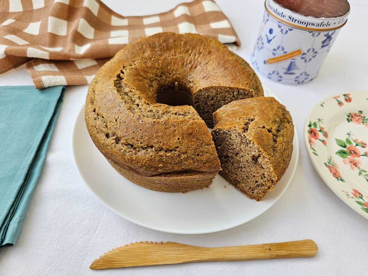 Bolo de fubá diet fácil