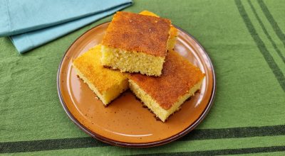 Bolo de fubá fofinho