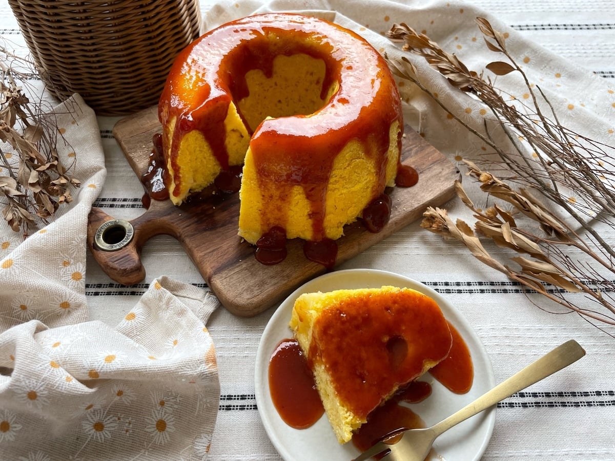 Bolo de fubá salgado