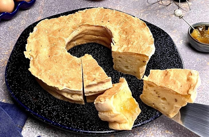 Bolo de goma tradicional do Nordeste