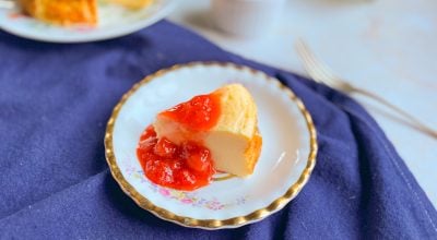 Bolo de iogurte com 3 ingredientes